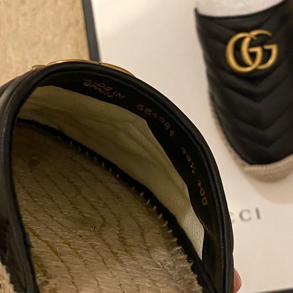 ❌SOLD❌NIB Gucci with dustbag espadrille mules - Picture 2 of 4